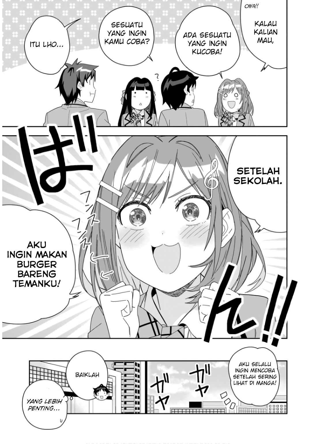 Classmate no Moto Idol ga, Tonikaku Kyodou Fushin nan desu. Chapter 7 - halaman 15