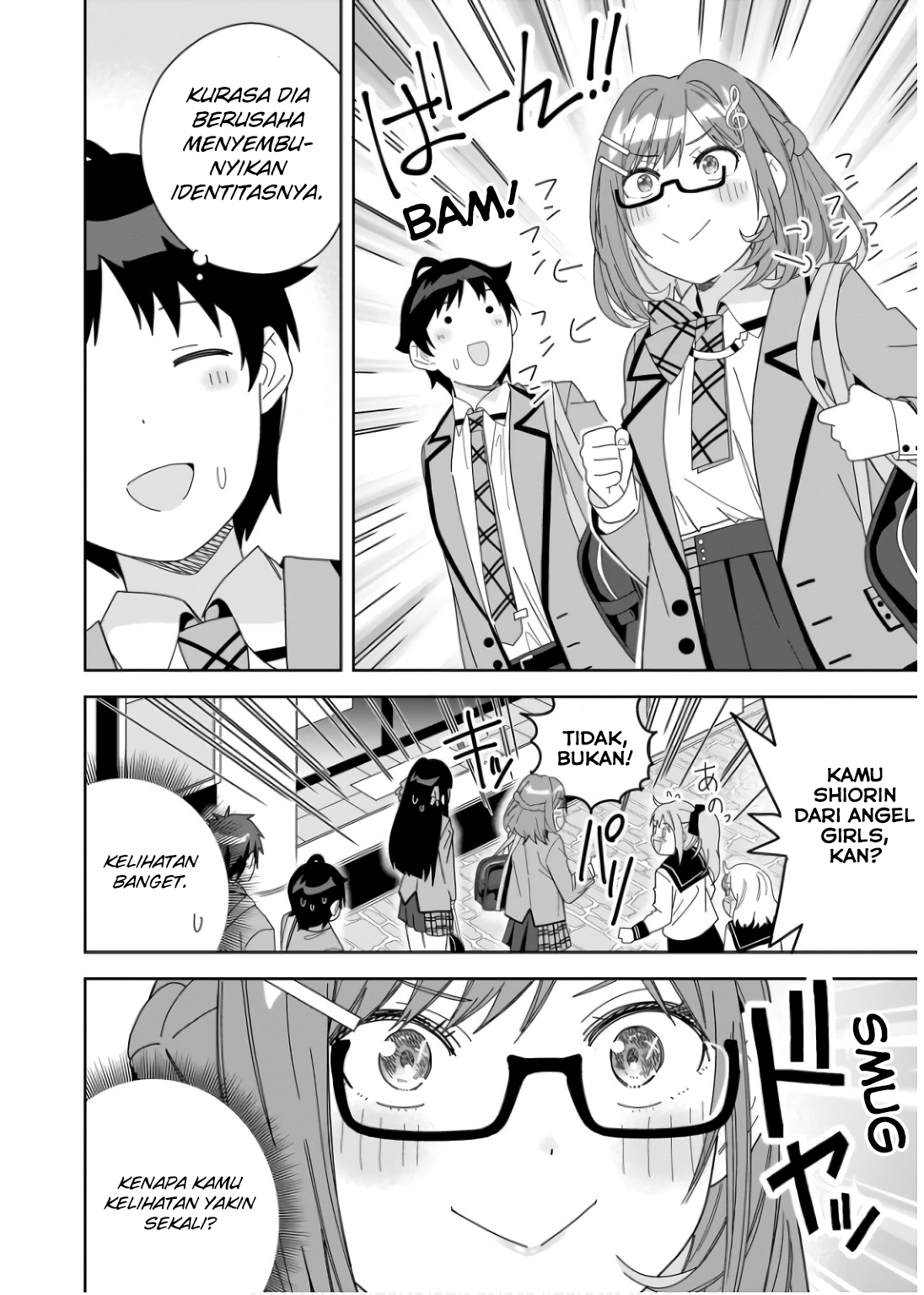 Classmate no Moto Idol ga, Tonikaku Kyodou Fushin nan desu. Chapter 7 - halaman 16