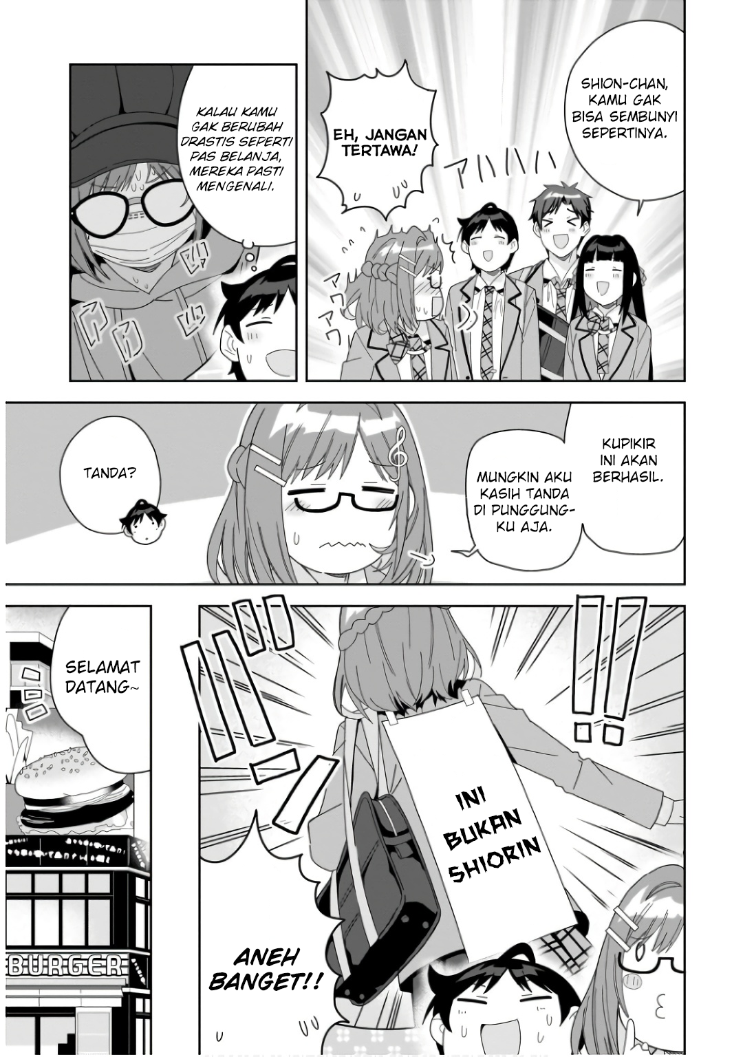 Classmate no Moto Idol ga, Tonikaku Kyodou Fushin nan desu. Chapter 7 - halaman 17