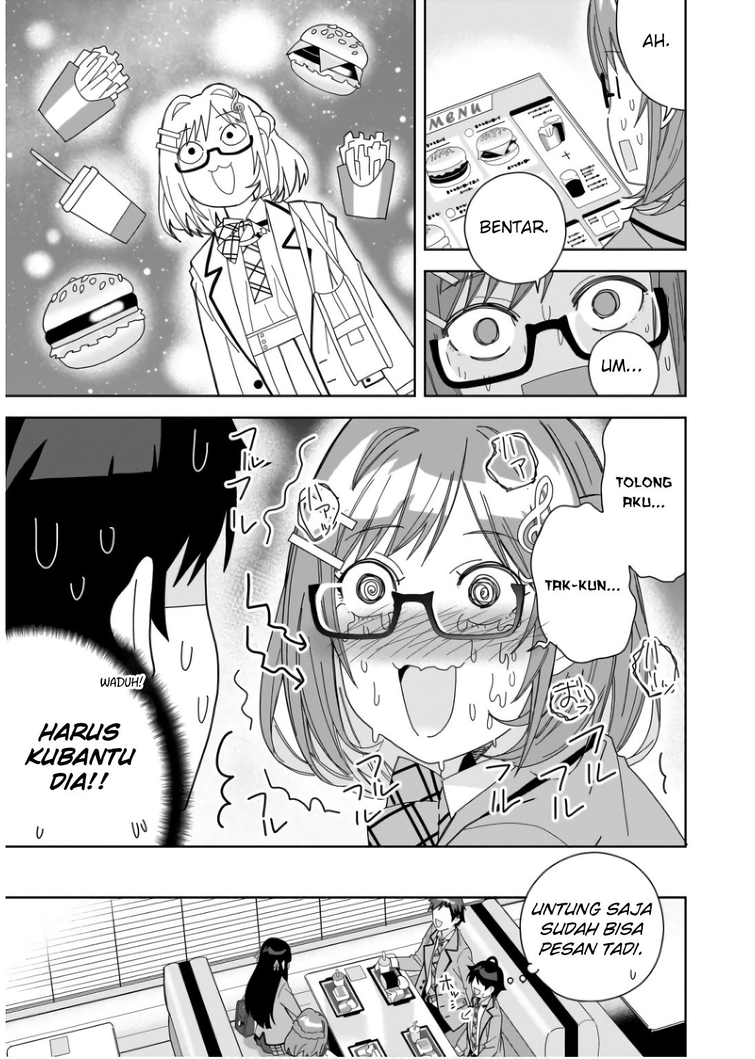 Classmate no Moto Idol ga, Tonikaku Kyodou Fushin nan desu. Chapter 7 - halaman 19