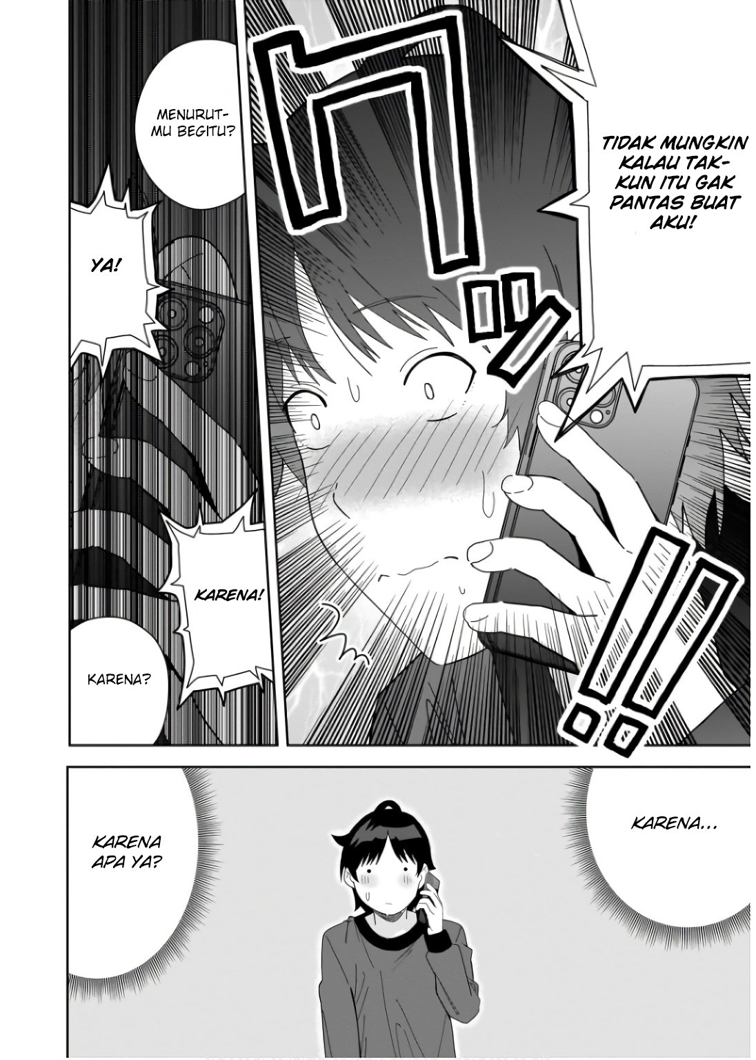 Classmate no Moto Idol ga, Tonikaku Kyodou Fushin nan desu. Chapter 7 - halaman 24