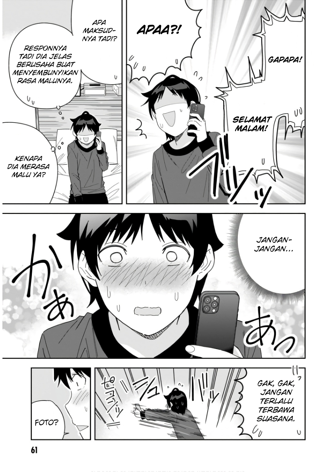 Classmate no Moto Idol ga, Tonikaku Kyodou Fushin nan desu. Chapter 7 - halaman 25