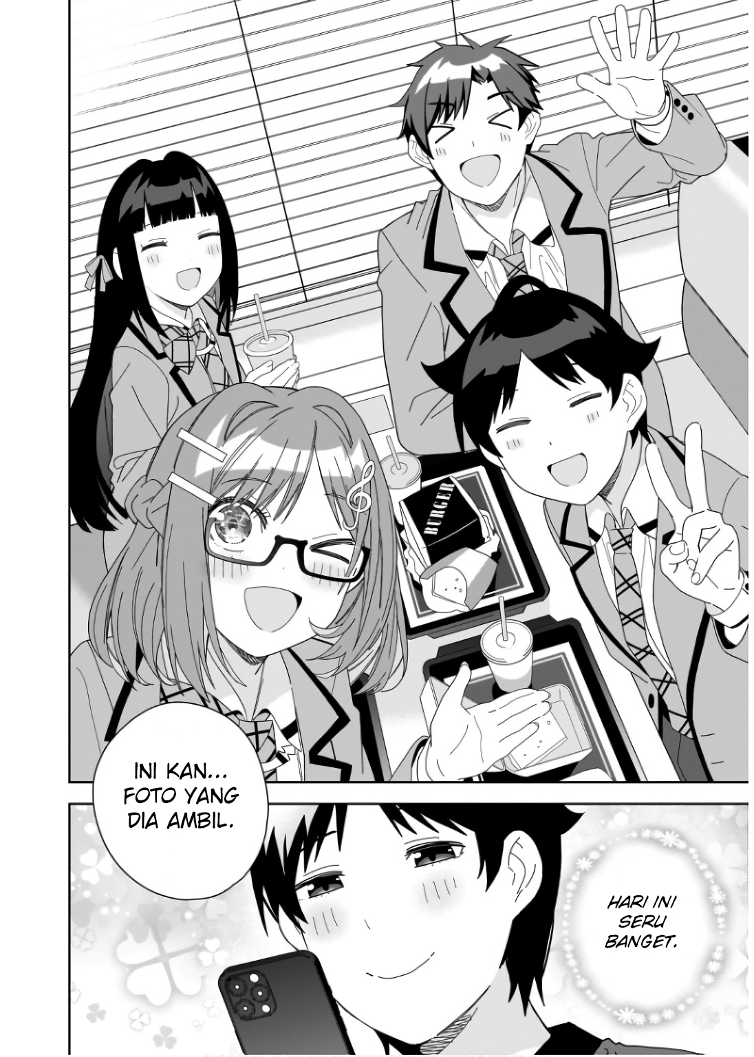 Classmate no Moto Idol ga, Tonikaku Kyodou Fushin nan desu. Chapter 7 - halaman 26