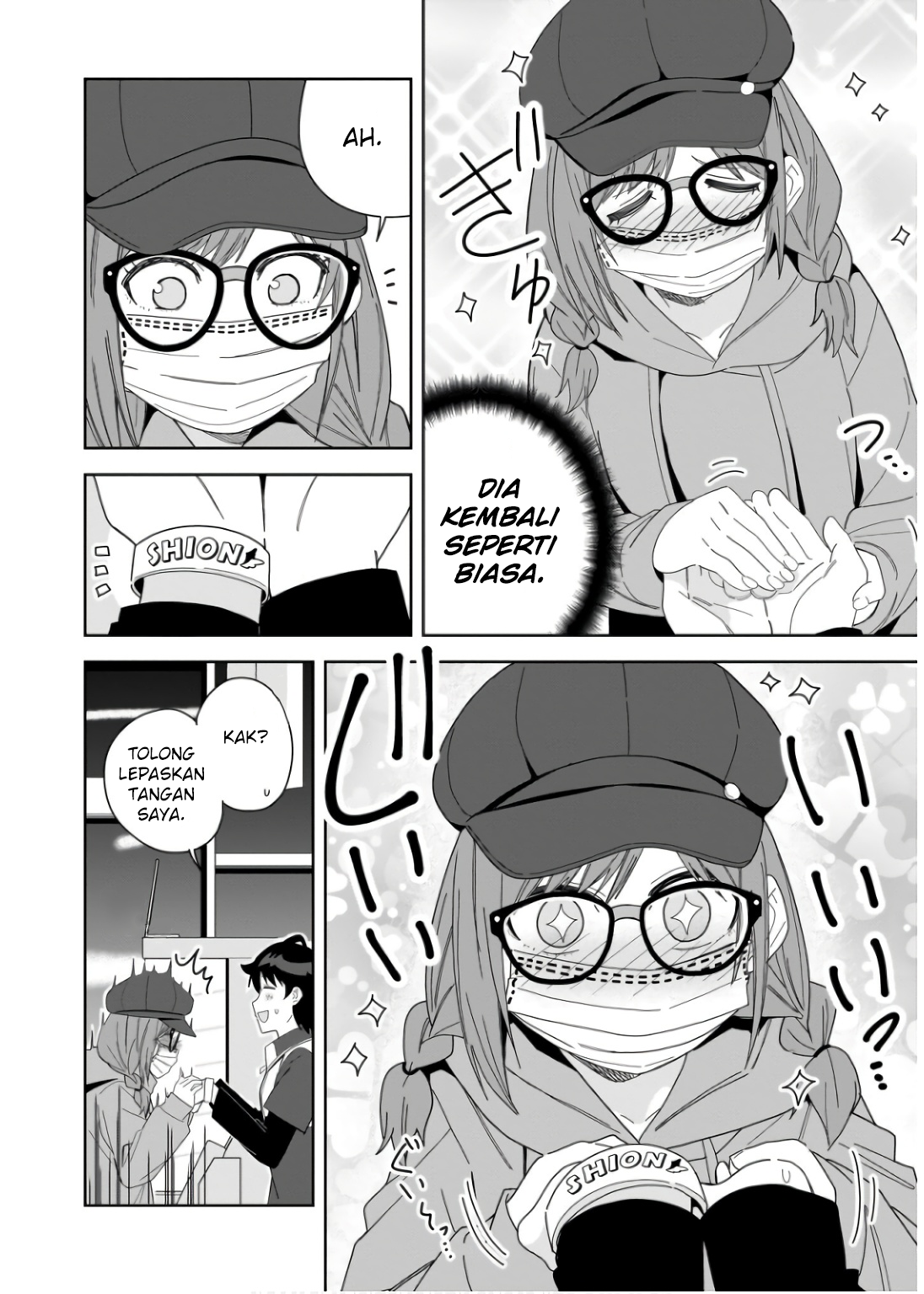 Classmate no Moto Idol ga, Tonikaku Kyodou Fushin nan desu. Chapter 7 - halaman 4