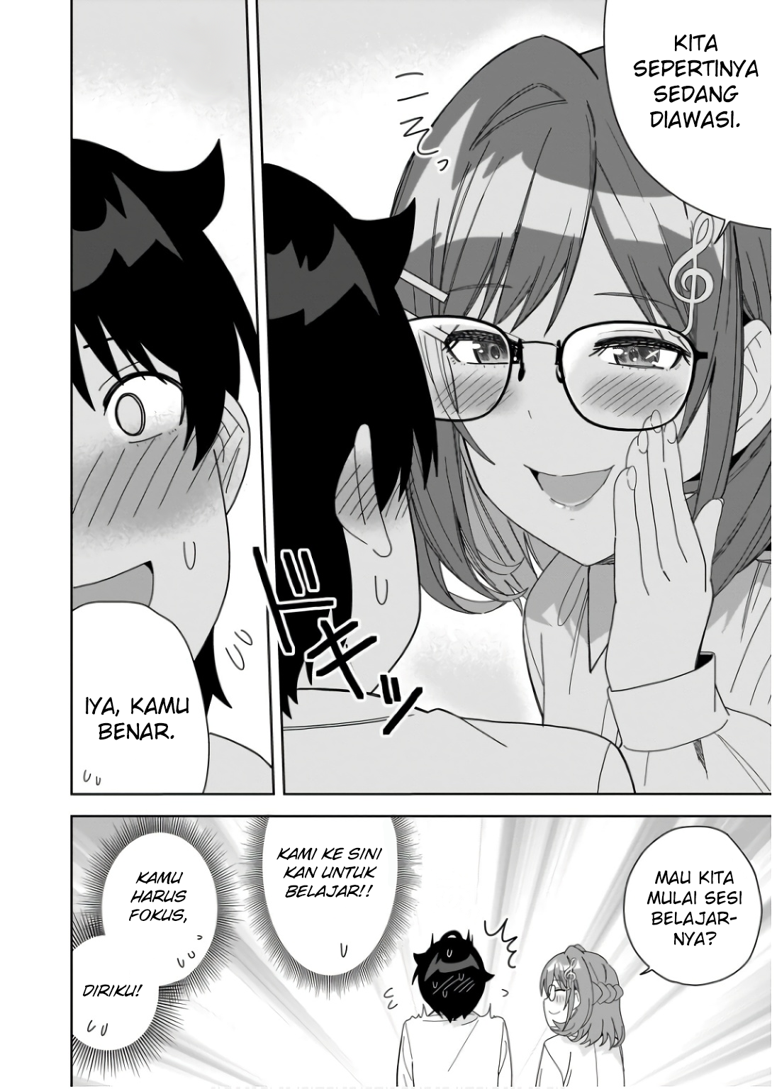 Classmate no Moto Idol ga, Tonikaku Kyodou Fushin nan desu. Chapter 8 - halaman 10