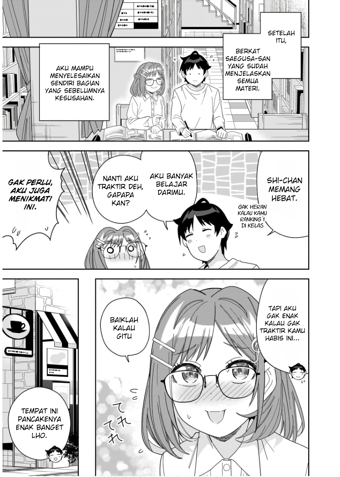 Classmate no Moto Idol ga, Tonikaku Kyodou Fushin nan desu. Chapter 8 - halaman 11