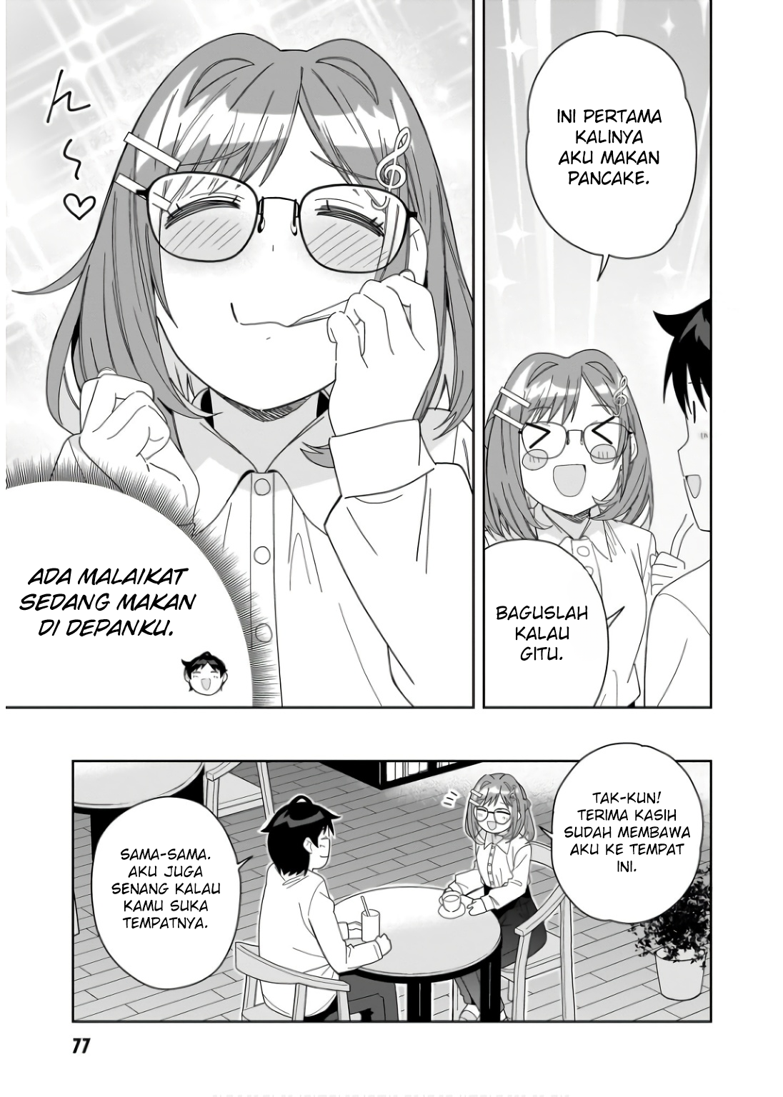 Classmate no Moto Idol ga, Tonikaku Kyodou Fushin nan desu. Chapter 8 - halaman 13
