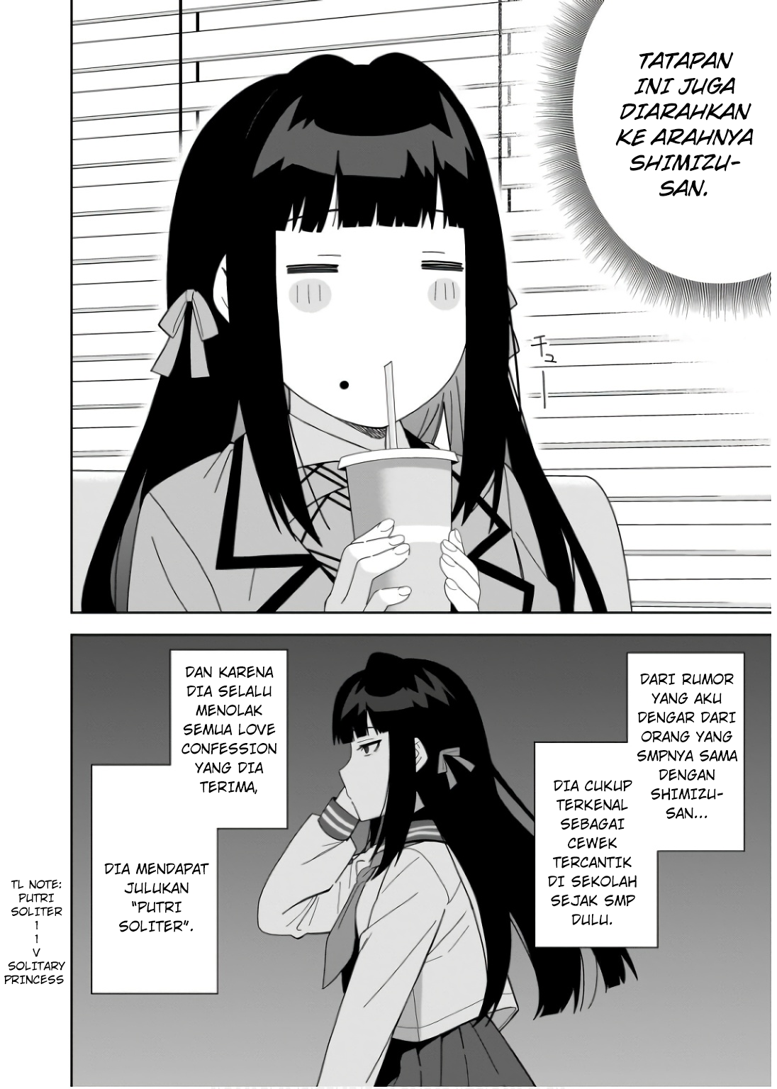 Classmate no Moto Idol ga, Tonikaku Kyodou Fushin nan desu. Chapter 8 - halaman 22