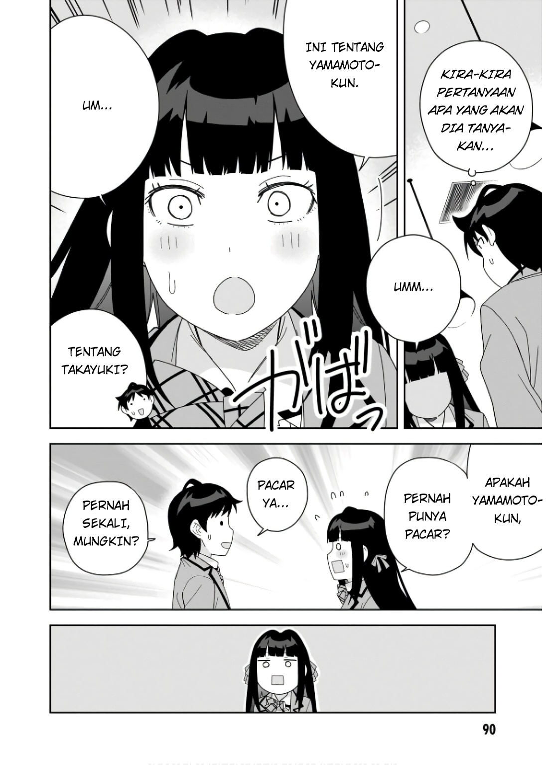Classmate no Moto Idol ga, Tonikaku Kyodou Fushin nan desu. Chapter 8 - halaman 26