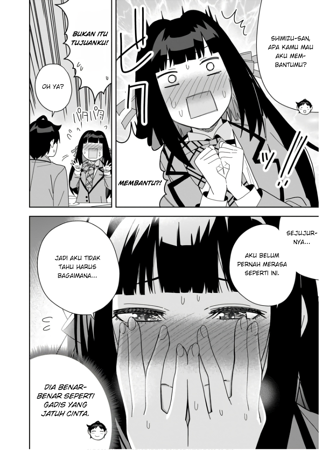 Classmate no Moto Idol ga, Tonikaku Kyodou Fushin nan desu. Chapter 8 - halaman 28
