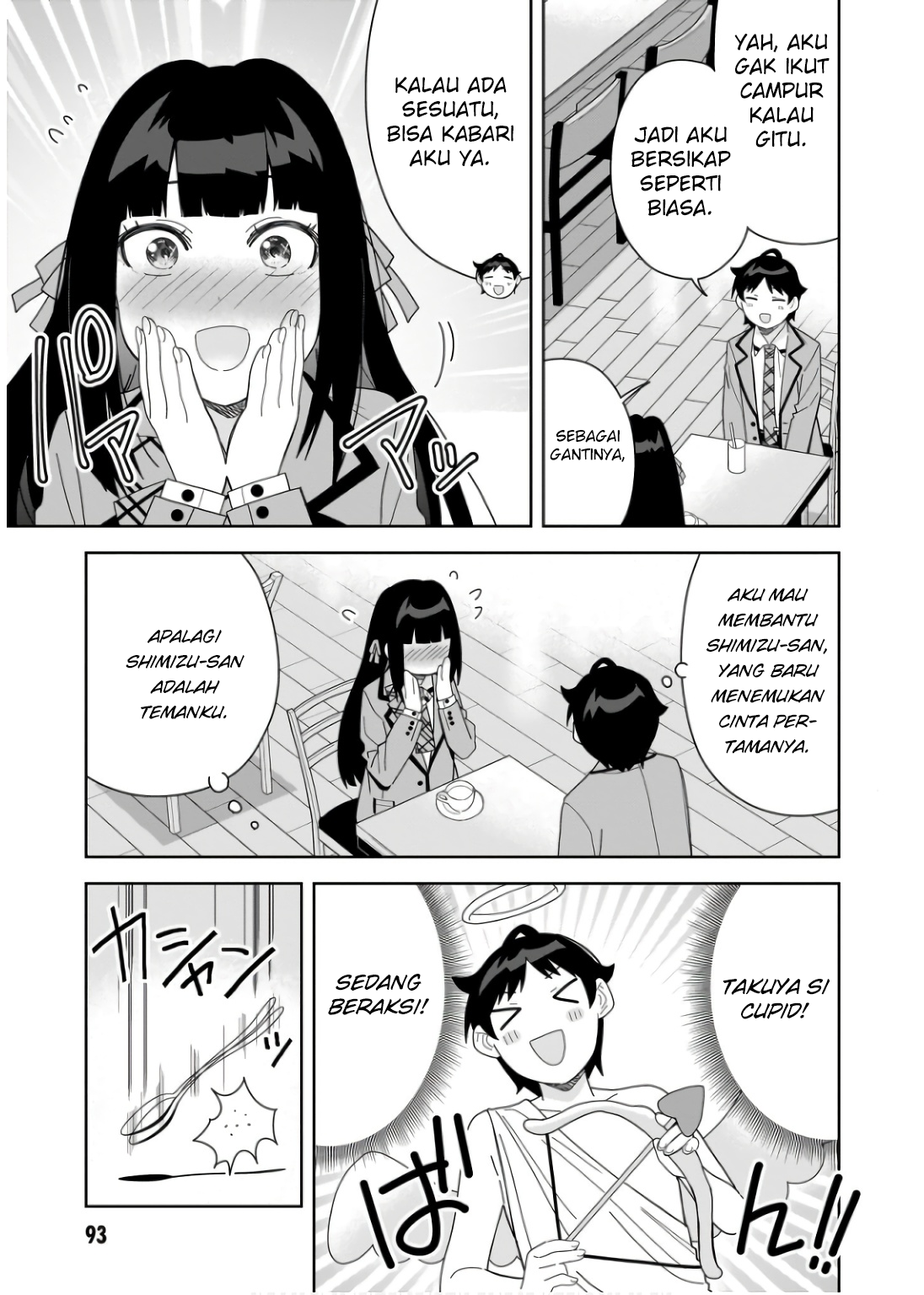 Classmate no Moto Idol ga, Tonikaku Kyodou Fushin nan desu. Chapter 8 - halaman 29
