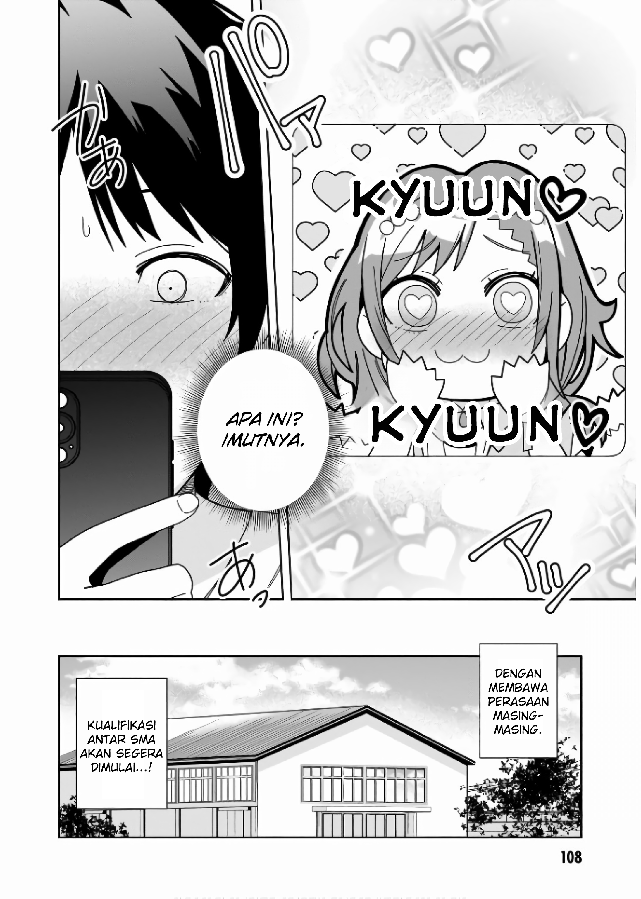 Classmate no Moto Idol ga, Tonikaku Kyodou Fushin nan desu. Chapter 9 - halaman 12