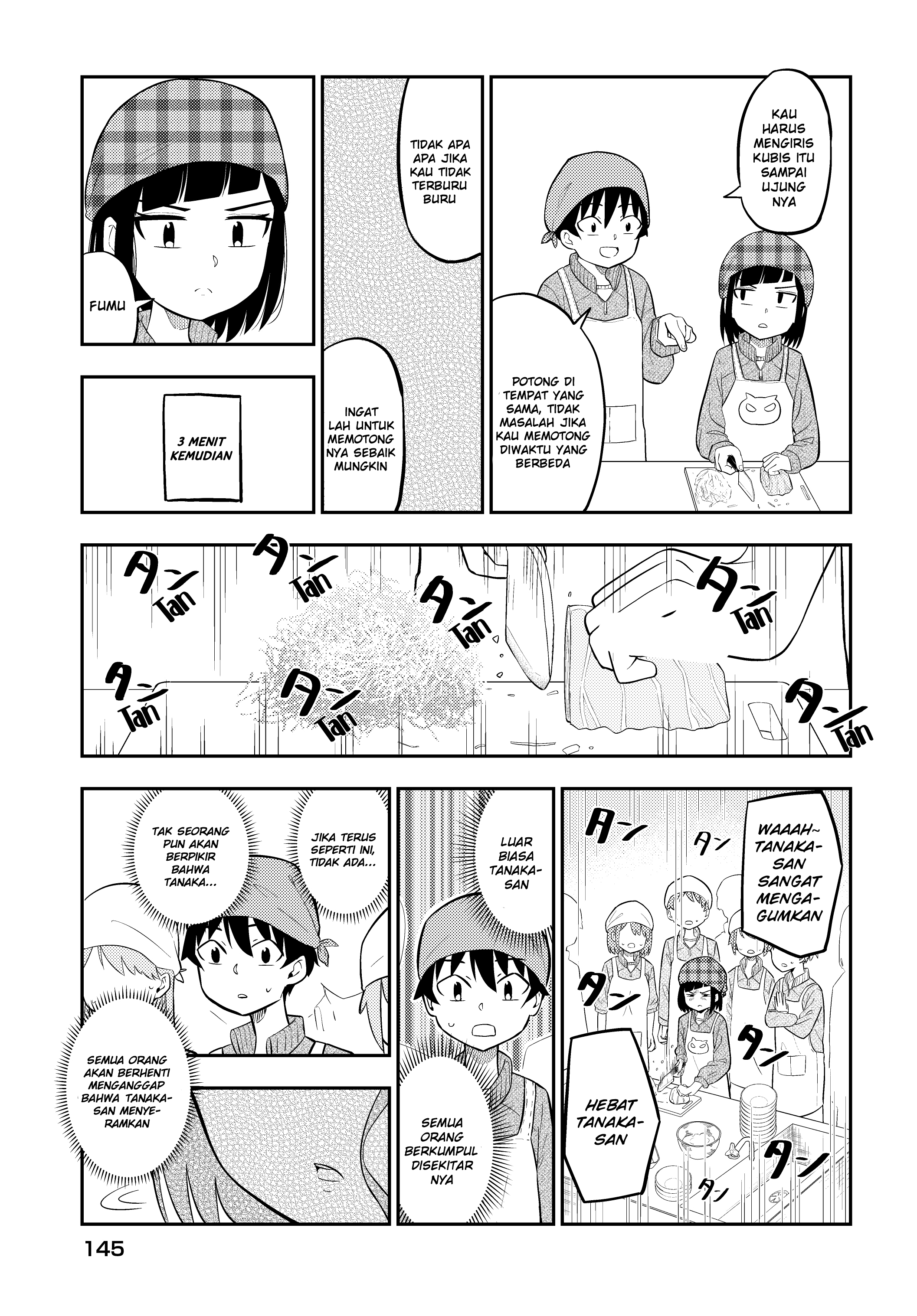 Classmate no Tanaka-san wa Sugoku Kowai Chapter 11 - halaman 3