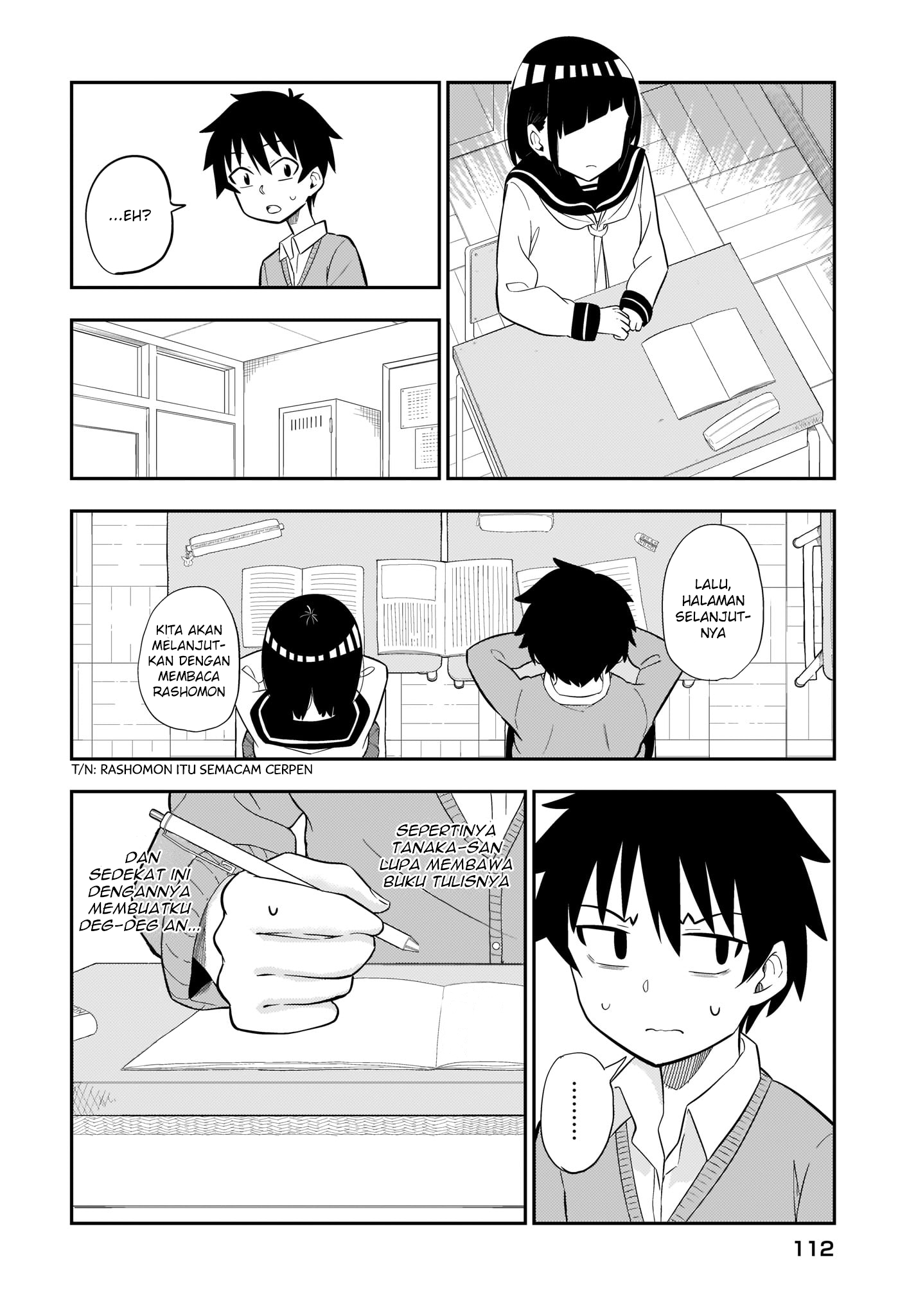 Classmate no Tanaka-san wa Sugoku Kowai Chapter 2 - halaman 3