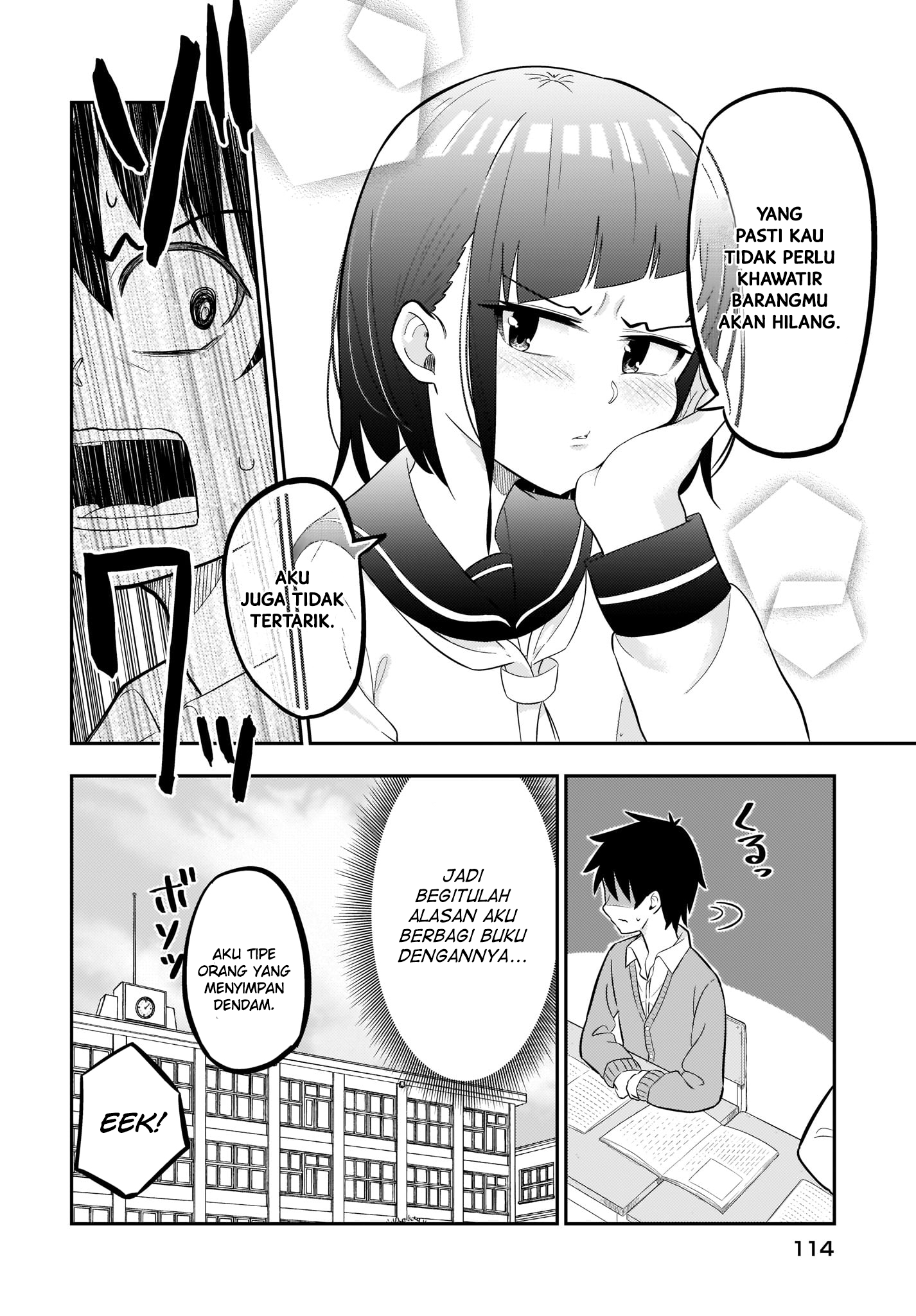 Classmate no Tanaka-san wa Sugoku Kowai Chapter 2 - halaman 5