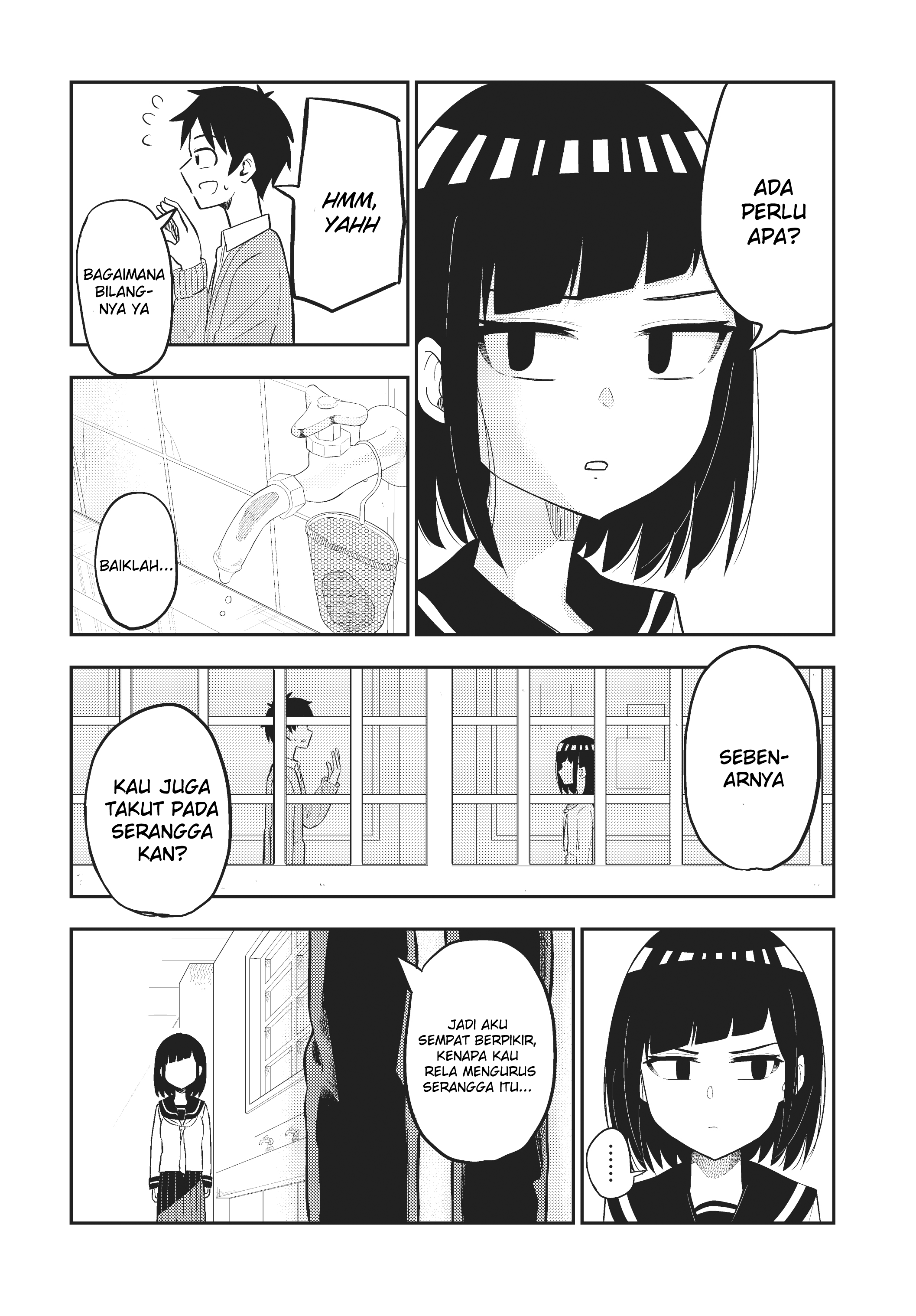 Classmate no Tanaka-san wa Sugoku Kowai Chapter 5 - halaman 7