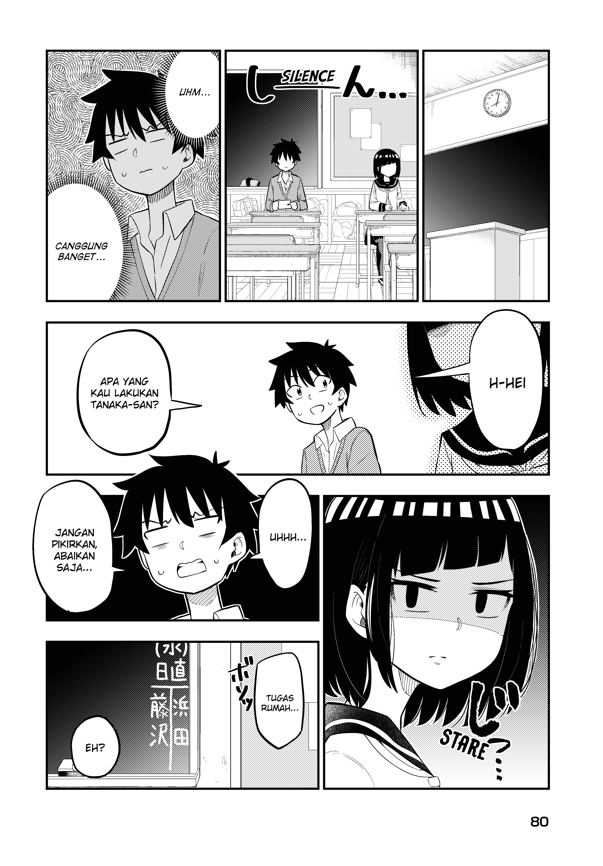 Classmate no Tanaka-san wa Sugoku Kowai Chapter 6 - halaman 3