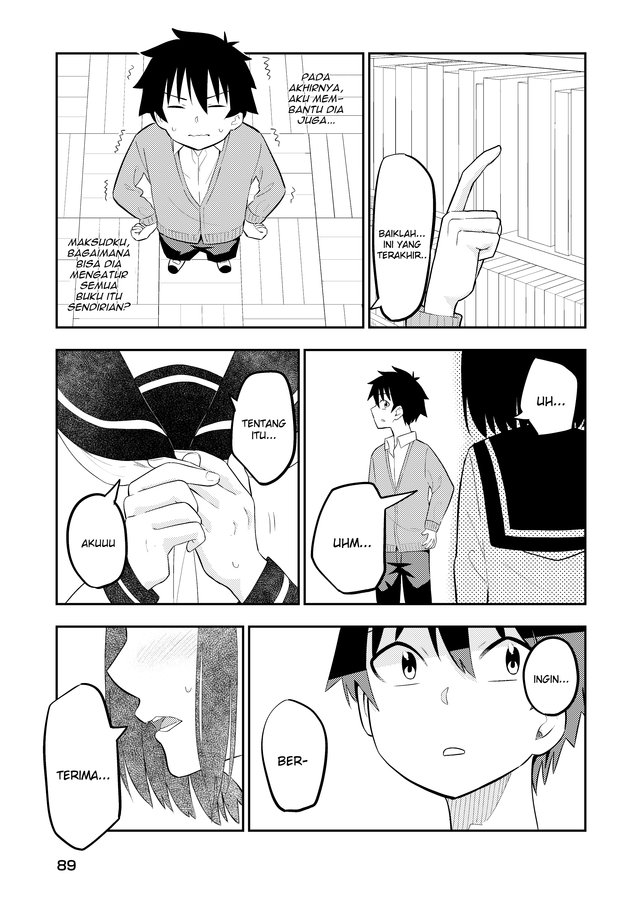 Classmate no Tanaka-san wa Sugoku Kowai Chapter 8 - halaman 4