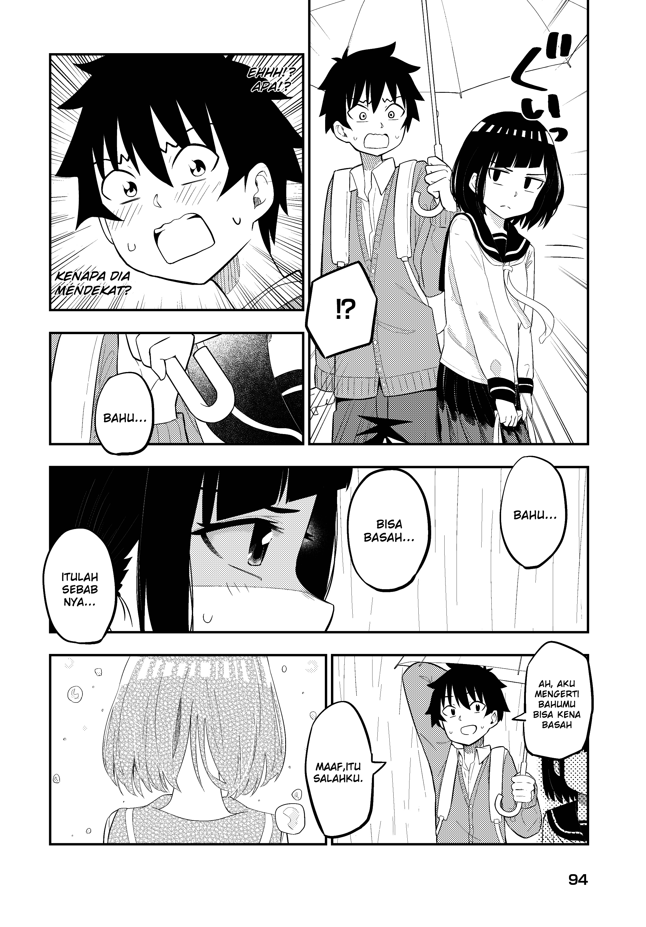 Classmate no Tanaka-san wa Sugoku Kowai Chapter 9 - halaman 4