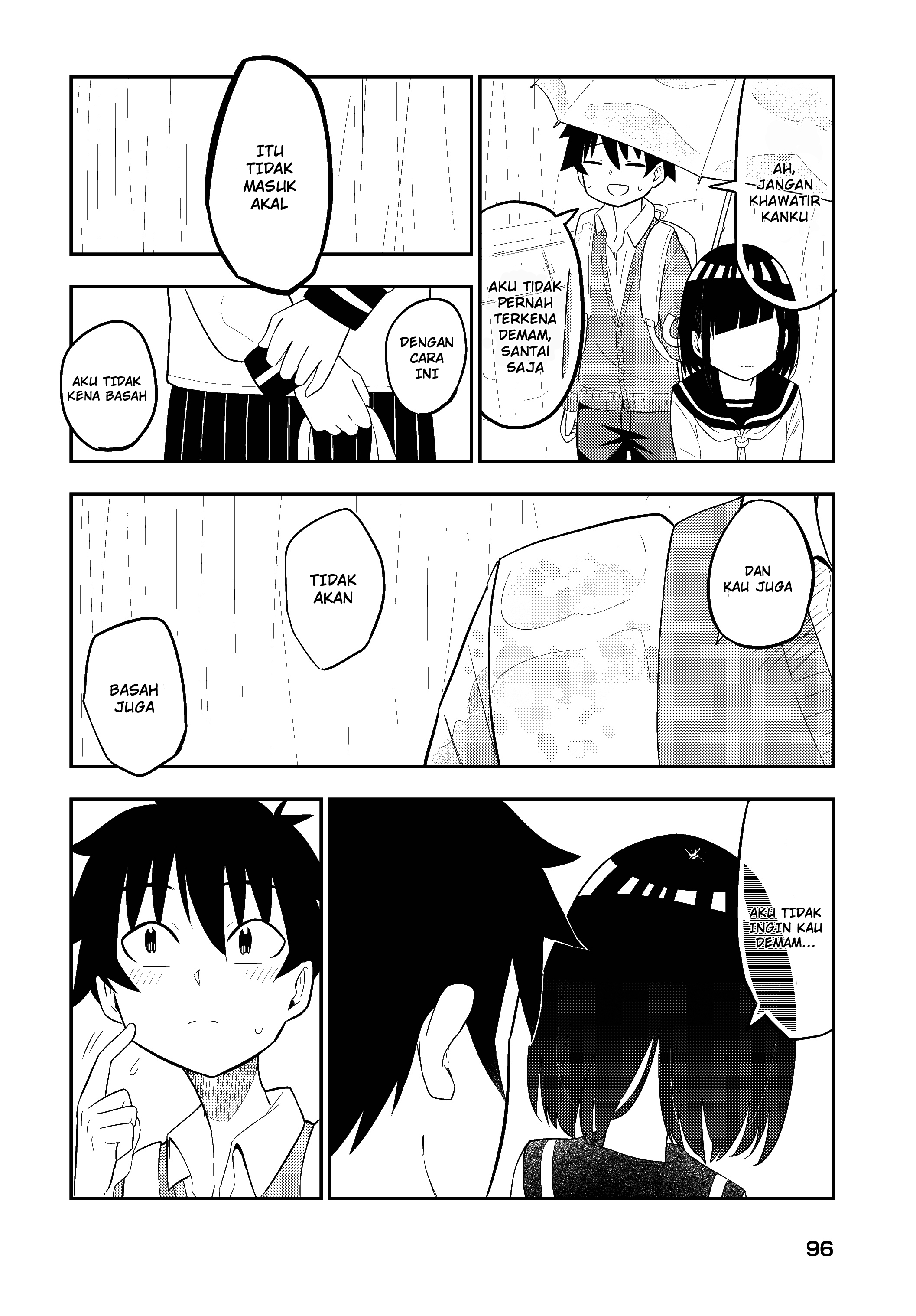 Classmate no Tanaka-san wa Sugoku Kowai Chapter 9 - halaman 6