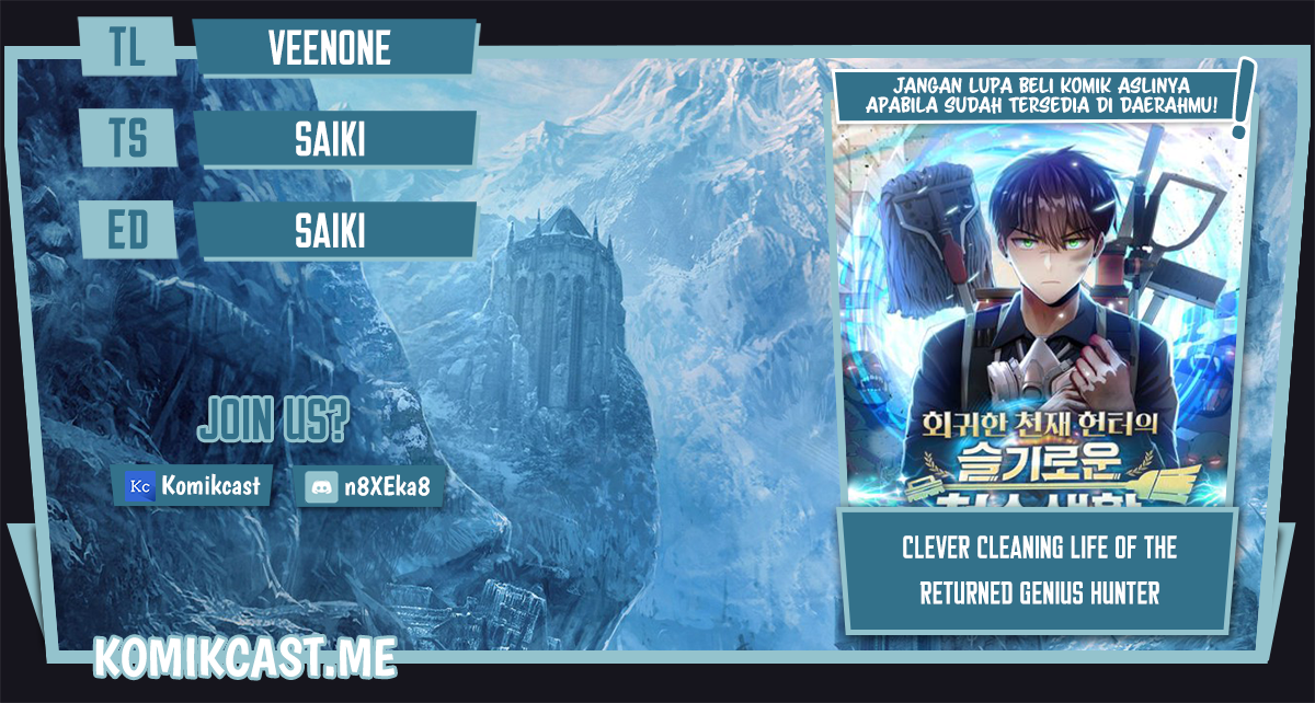 Clever Cleaning Life Of The Returned Genius Hunter Chapter 8 - halaman 1