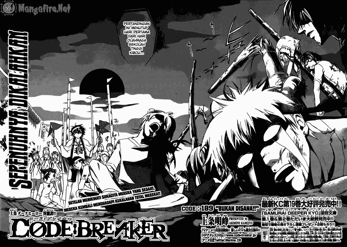 Code:Breaker Chapter 189 - halaman 6