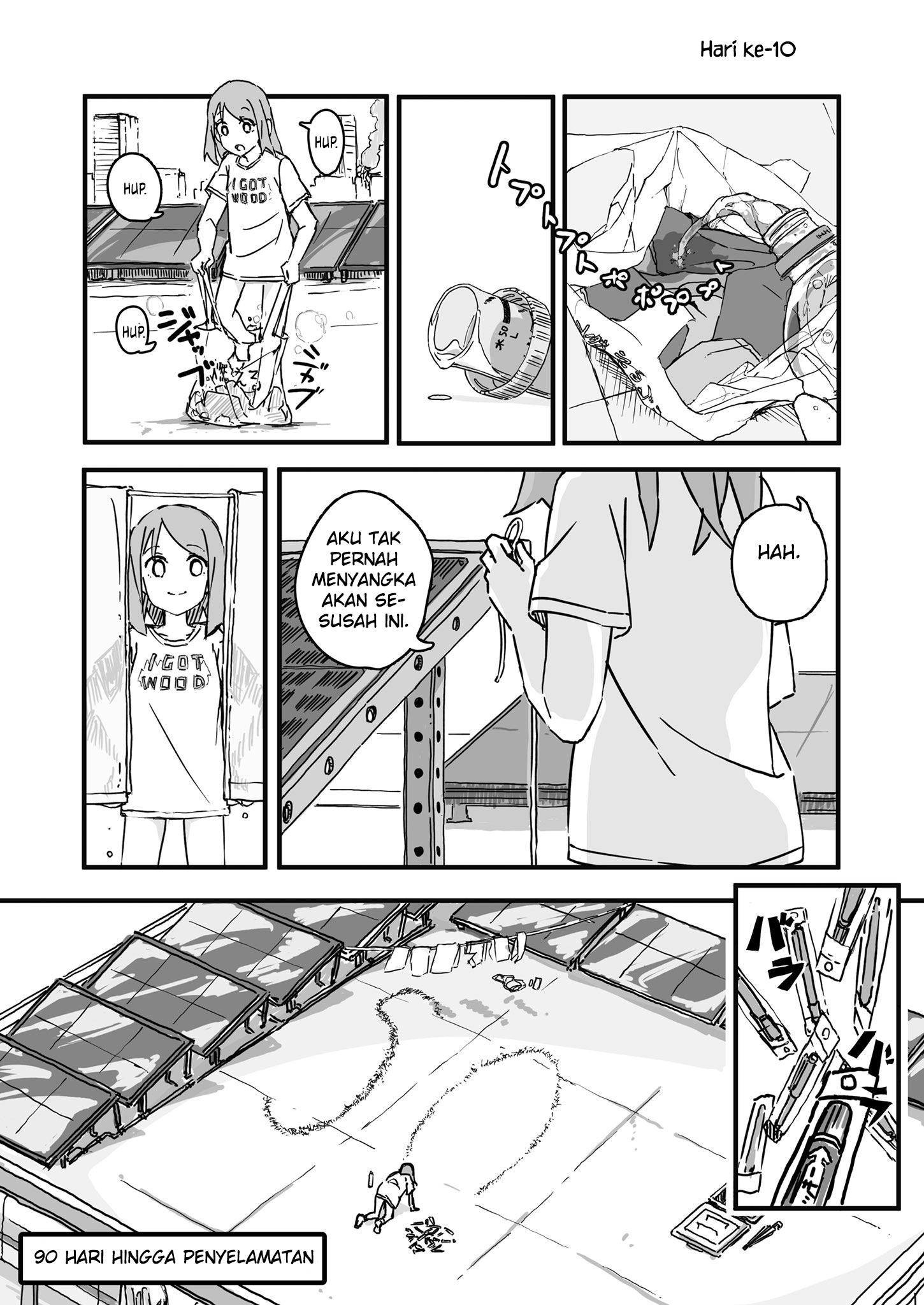 Conveni of the Dead: 100-nichigo ni Kyuujo sareru Conveni Tenin Chapter 10 - halaman 1