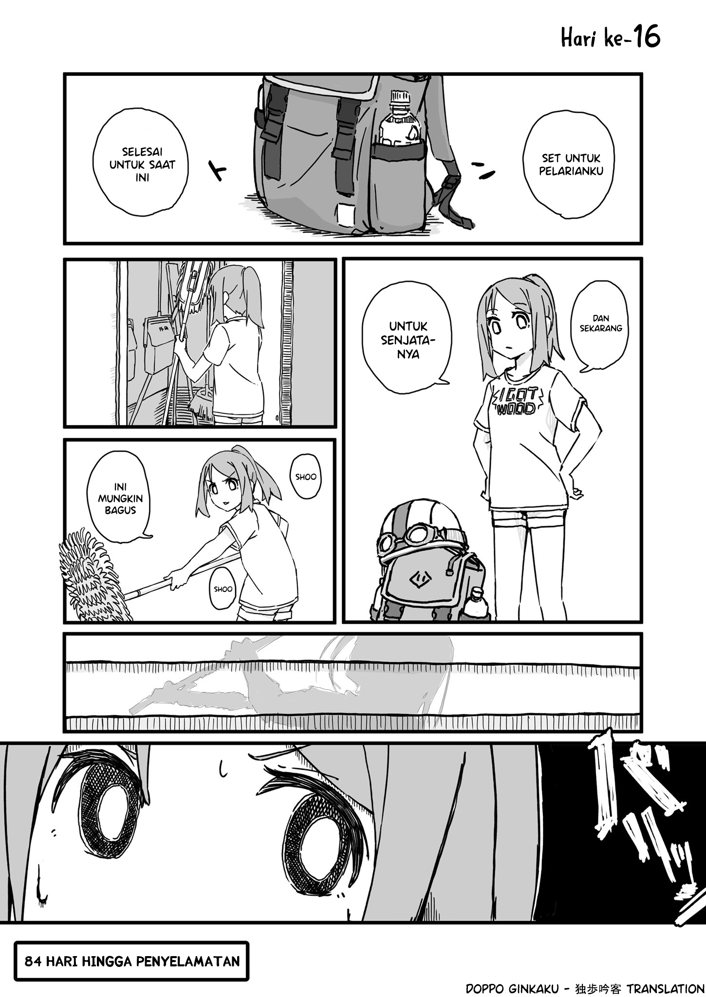 Conveni of the Dead: 100-nichigo ni Kyuujo sareru Conveni Tenin Chapter 16 - halaman 1