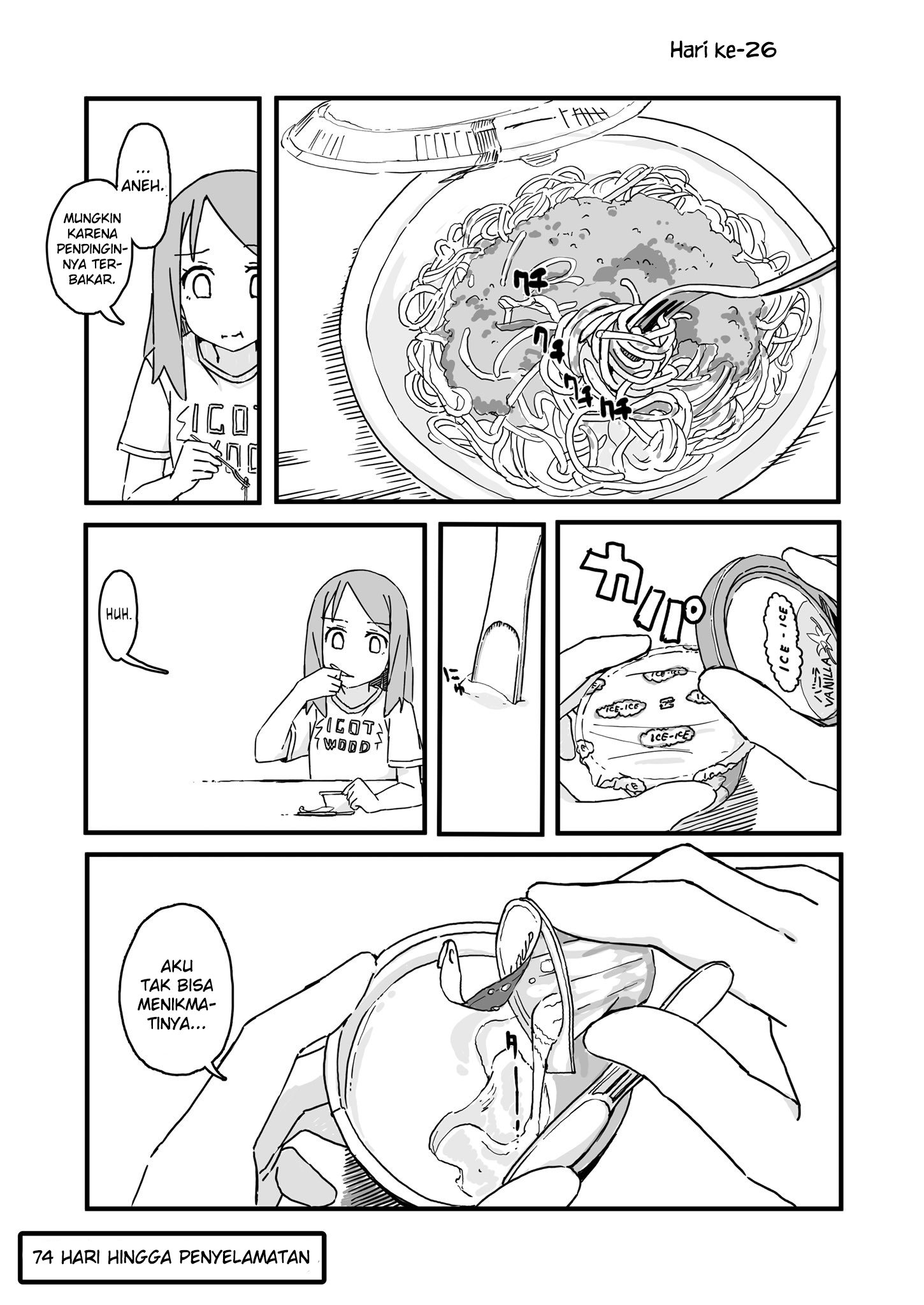 Conveni of the Dead: 100-nichigo ni Kyuujo sareru Conveni Tenin Chapter 26 - halaman 1