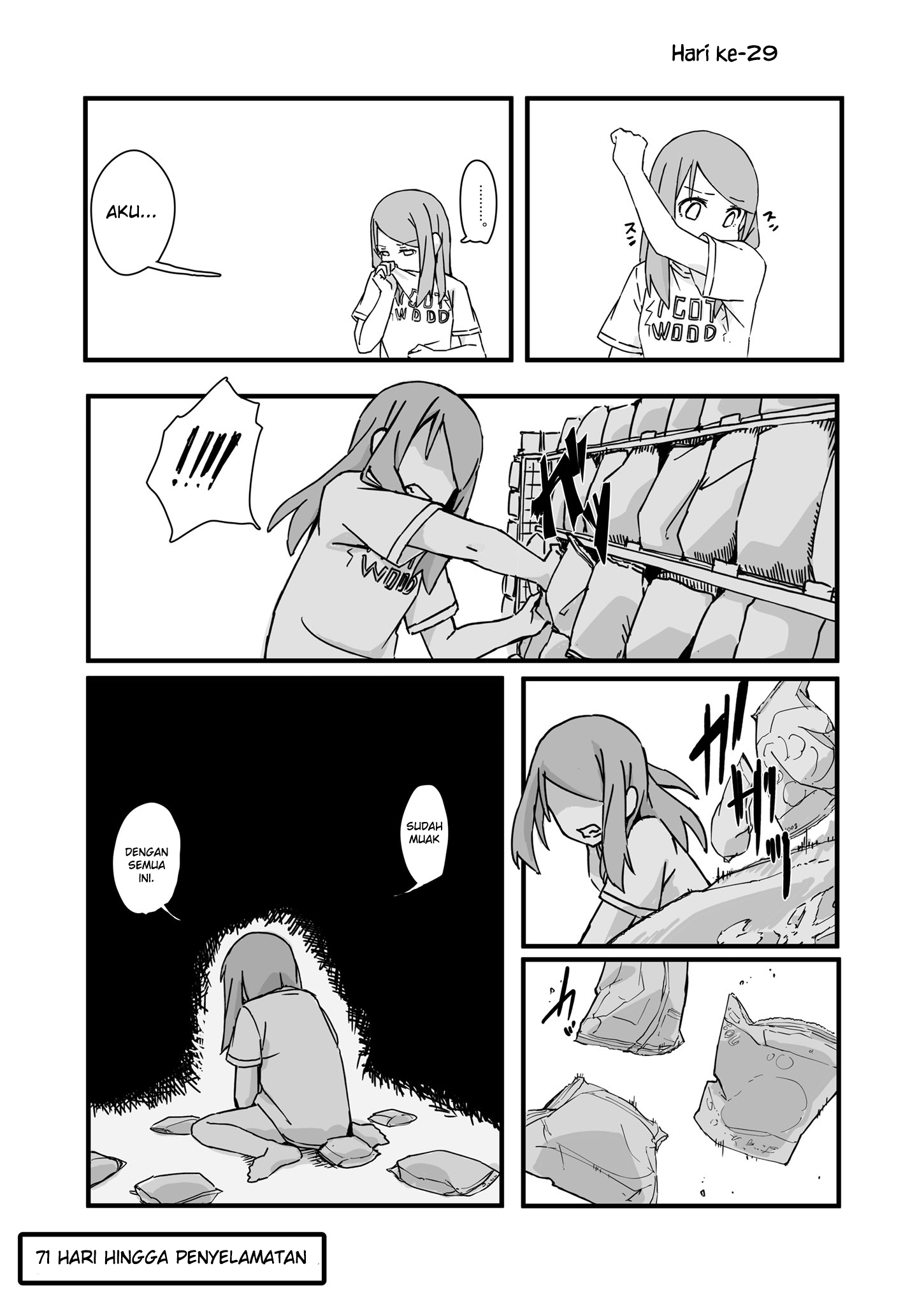 Conveni of the Dead: 100-nichigo ni Kyuujo sareru Conveni Tenin Chapter 29 - halaman 1