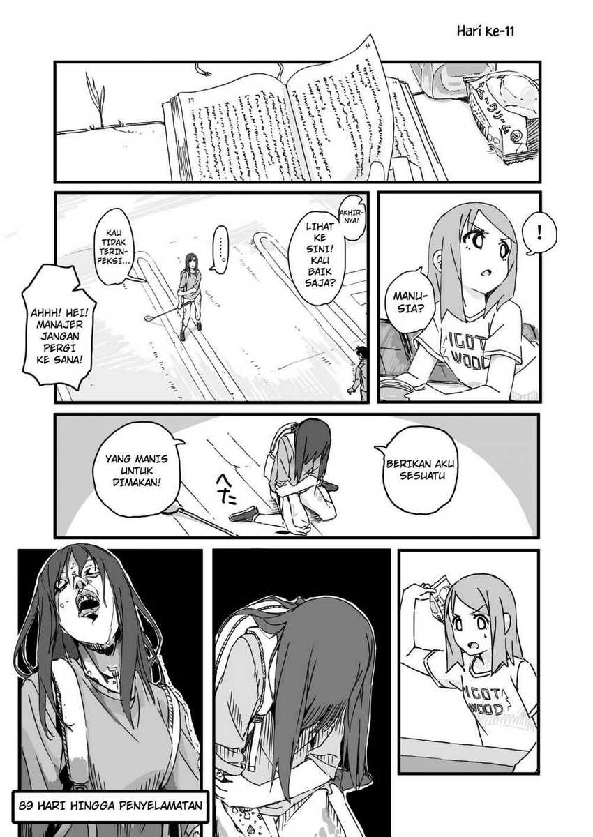 Convenience Store of the Dead ~The Convenience Store Clerk Will Get Rescued in 100 Days~ Chapter 11 - halaman 1