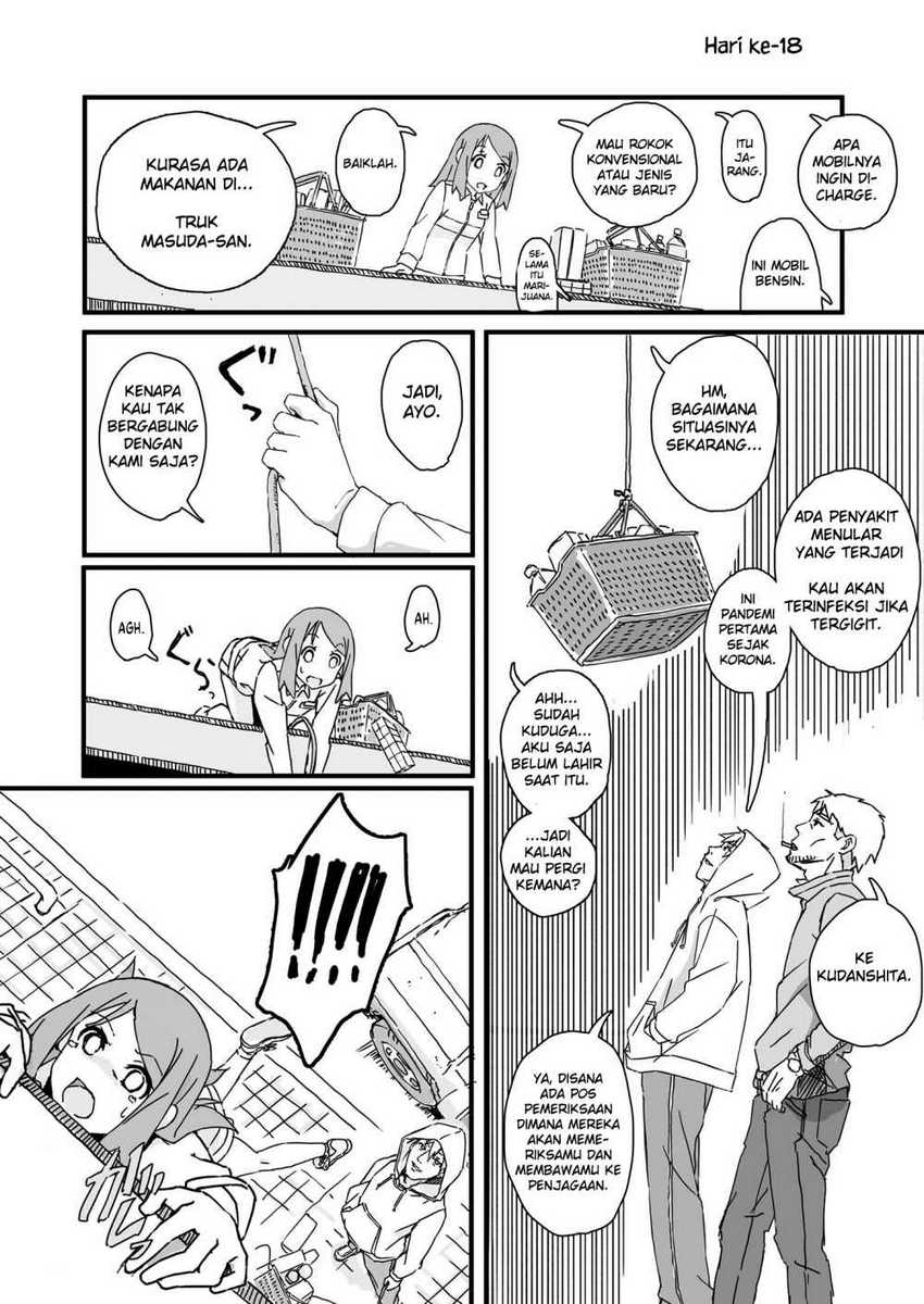 Convenience Store of the Dead ~The Convenience Store Clerk Will Get Rescued in 100 Days~ Chapter 16 - halaman 4