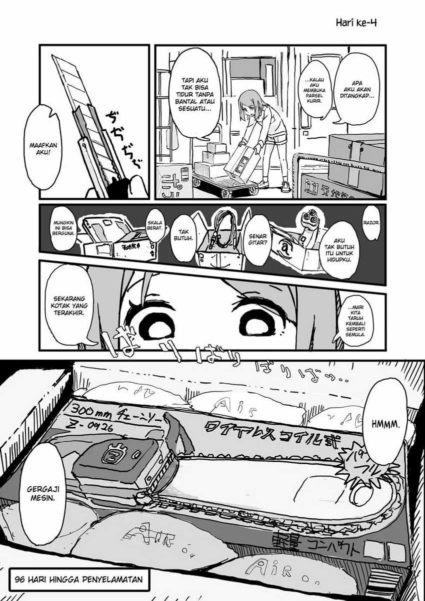 Convenience Store of the Dead ~The Convenience Store Clerk Will Get Rescued in 100 Days~ Chapter 4 - halaman 1