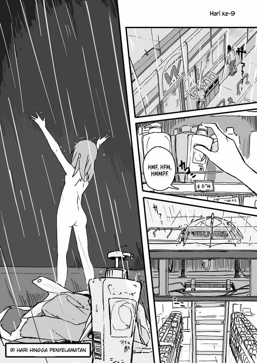 Convenience Store of the Dead ~The Convenience Store Clerk Will Get Rescued in 100 Days~ Chapter 9 - halaman 1