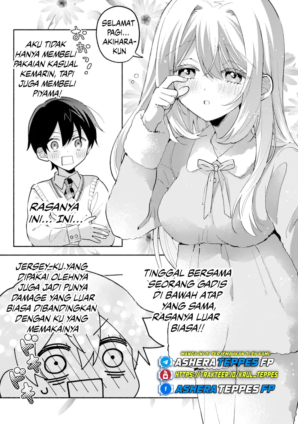 Cool na Megami-sama to Issho ni Sundara, Amayakashi Sugite Ponkotsu ni shiteshimatta Ken ni Tsuite Chapter 12 - halaman 4