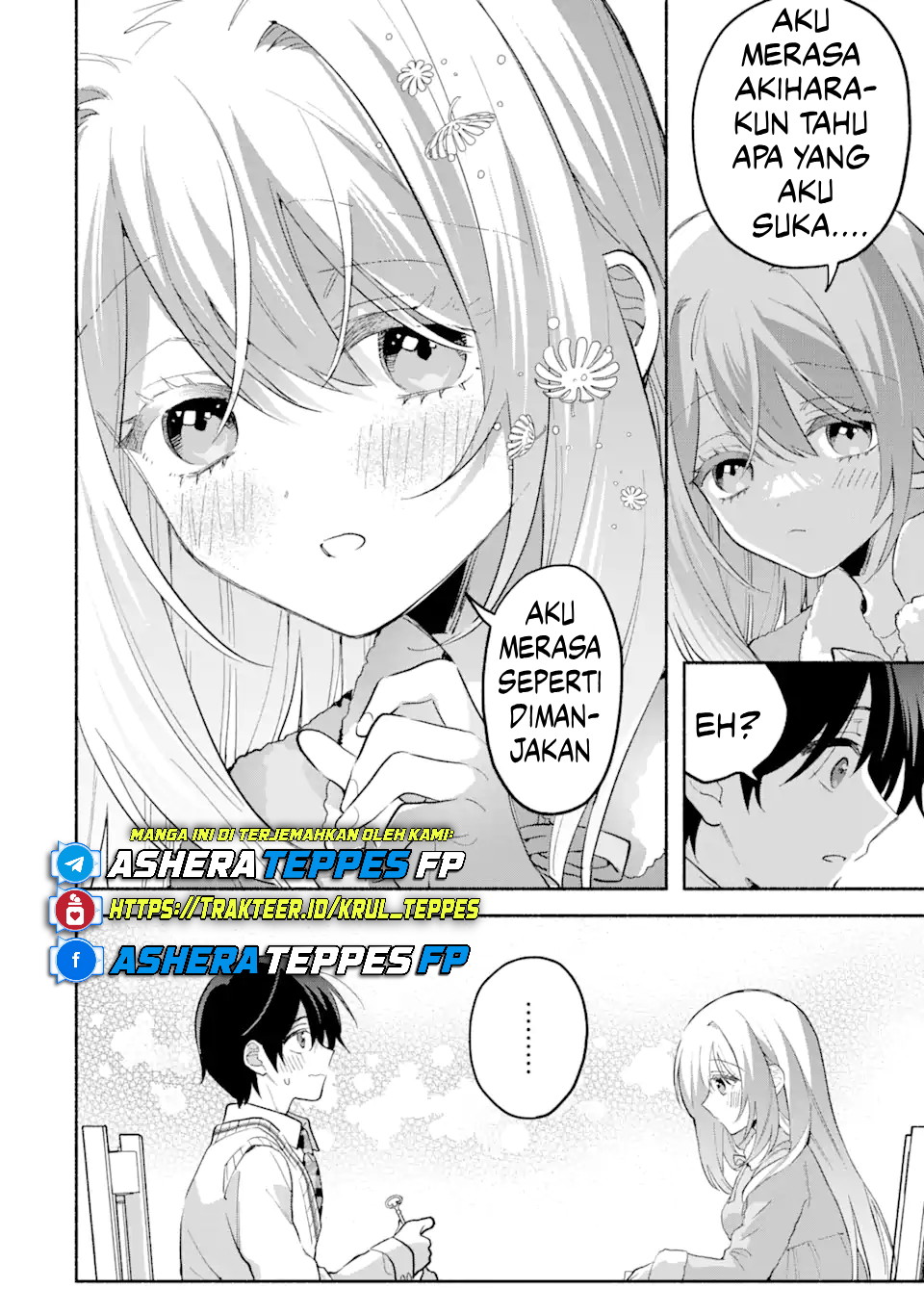 Cool na Megami-sama to Issho ni Sundara, Amayakashi Sugite Ponkotsu ni shiteshimatta Ken ni Tsuite Chapter 12 - halaman 7
