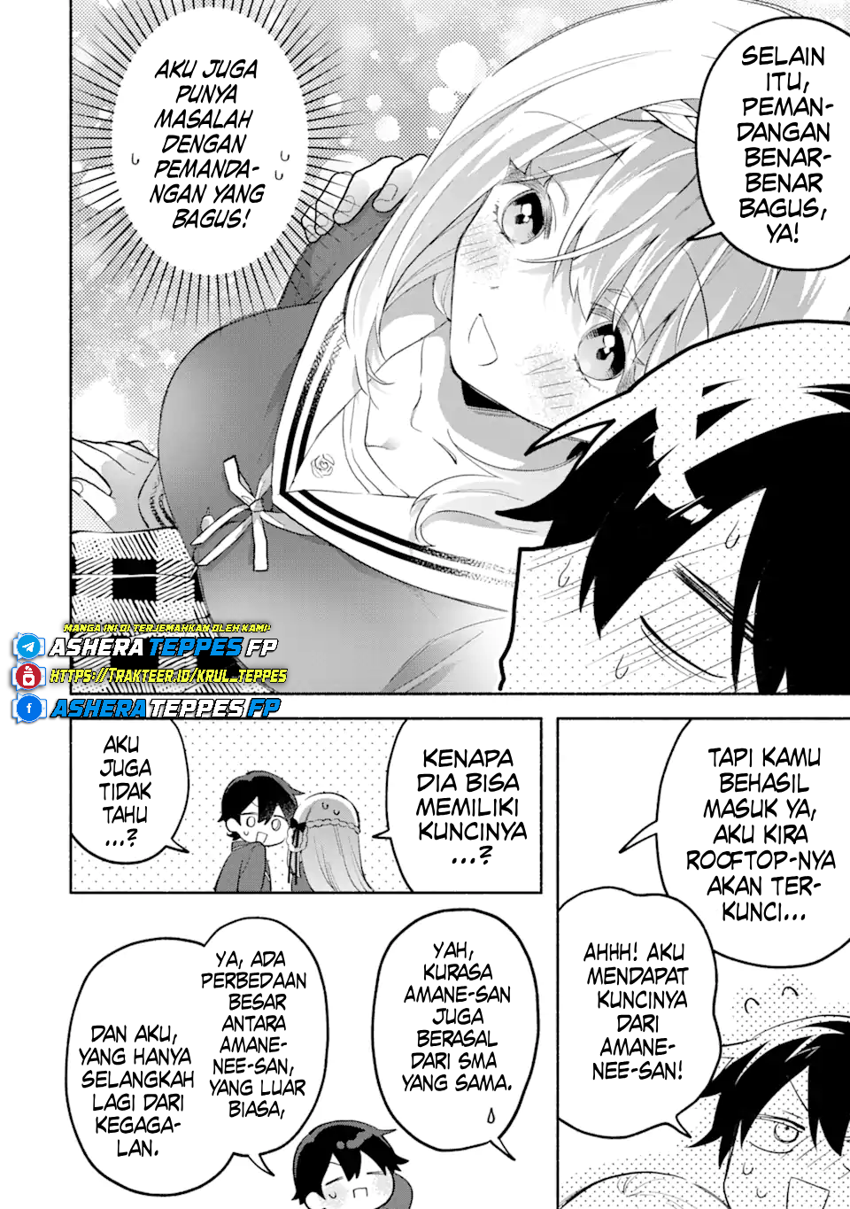 Cool na Megami-sama to Issho ni Sundara, Amayakashi Sugite Ponkotsu ni shiteshimatta Ken ni Tsuite Chapter 16 - halaman 7