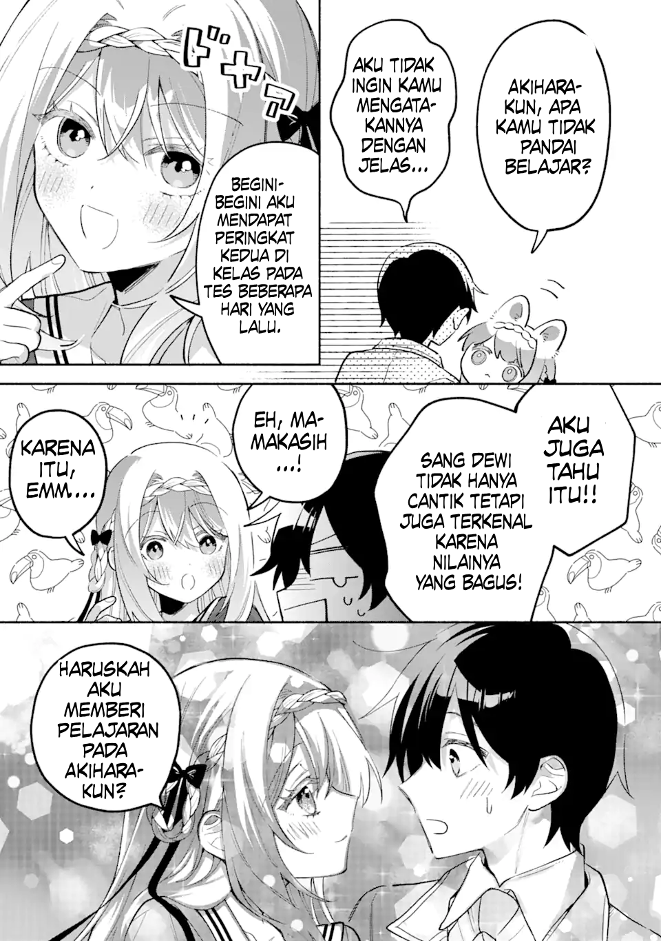 Cool na Megami-sama to Issho ni Sundara, Amayakashi Sugite Ponkotsu ni shiteshimatta Ken ni Tsuite Chapter 16 - halaman 8