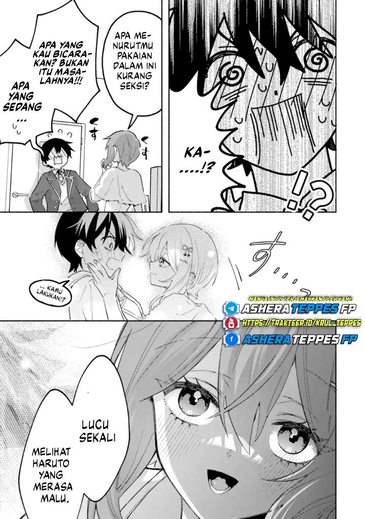 Cool na Megami-sama to Issho ni Sundara, Amayakashi Sugite Ponkotsu ni shiteshimatta Ken ni Tsuite Chapter 19 - halaman 33