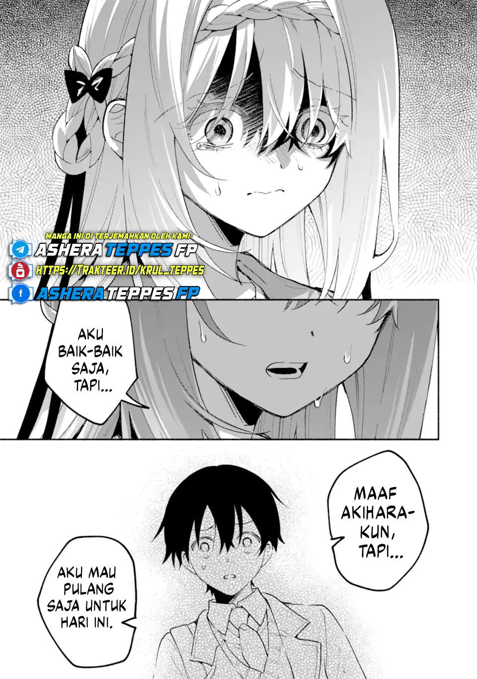 Cool na Megami-sama to Issho ni Sundara, Amayakashi Sugite Ponkotsu ni shiteshimatta Ken ni Tsuite Chapter 19 - halaman 8