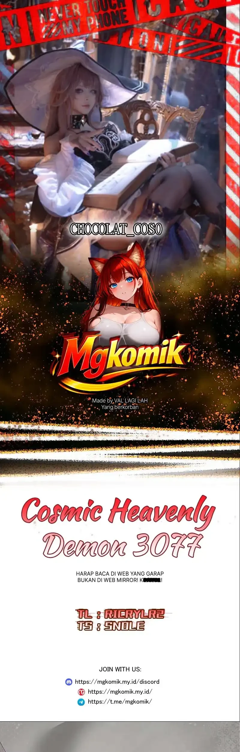 Cosmic Heavenly Demon 3077 Chapter 100 - halaman 1