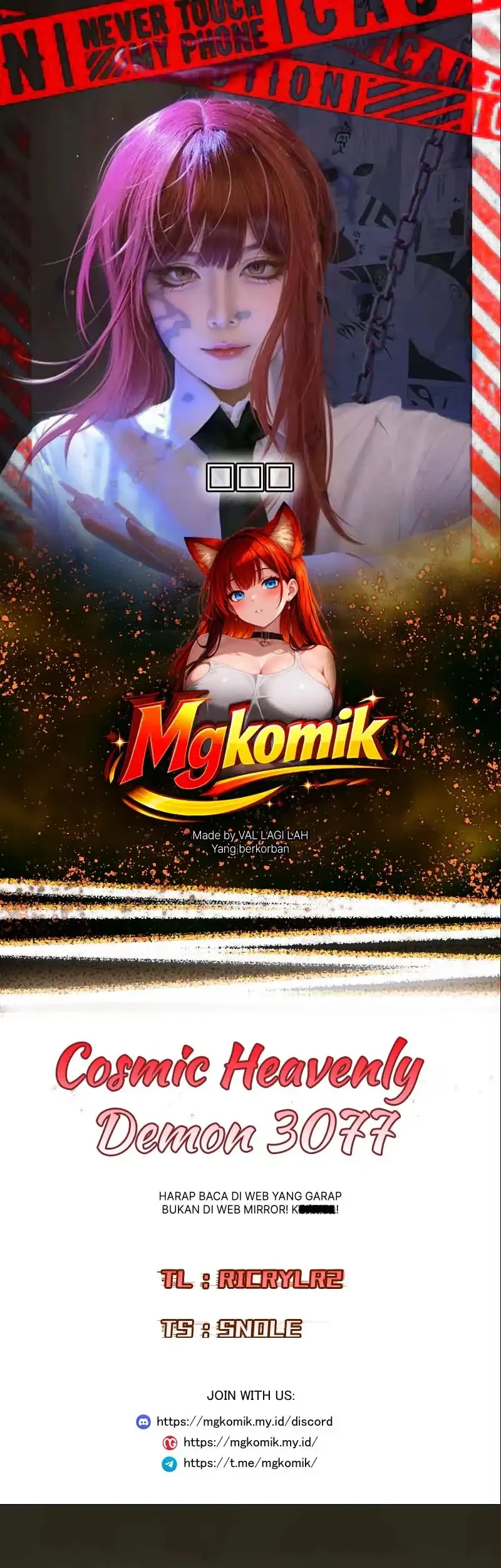 Cosmic Heavenly Demon 3077 Chapter 96 - halaman 1