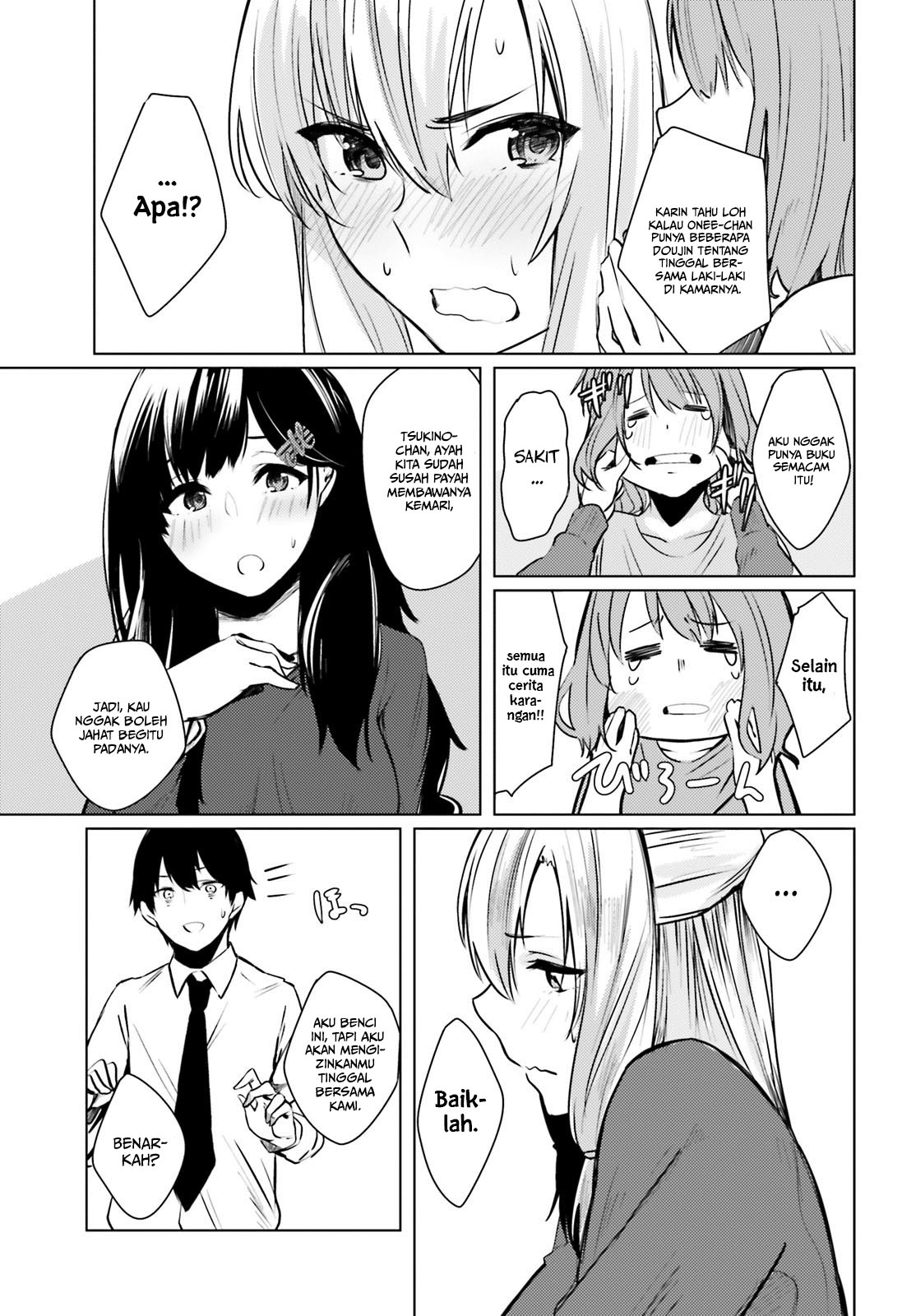 Could You Turn Three Perverted Sisters Into Fine Brides? Chapter 1 - halaman 28