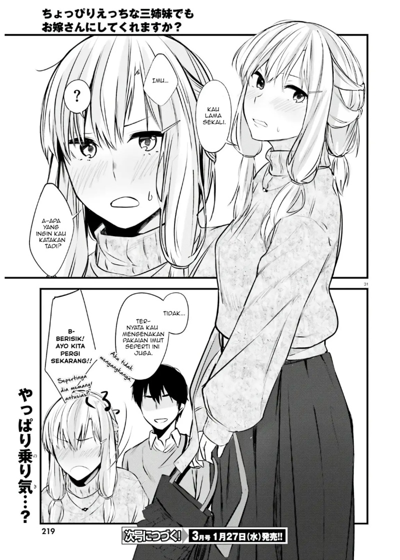 Could You Turn Three Perverted Sisters Into Fine Brides? Chapter 10 - halaman 32