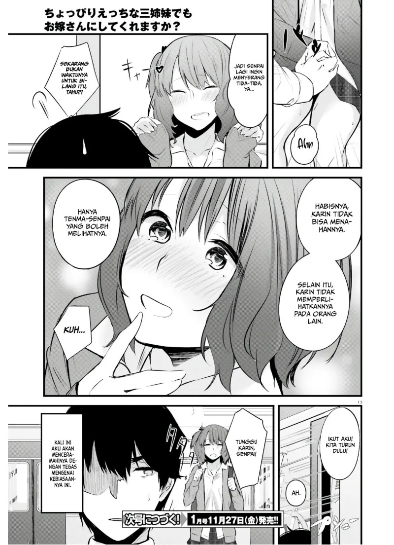 Could You Turn Three Perverted Sisters into Fine Brides? Chapter 9 - halaman 14