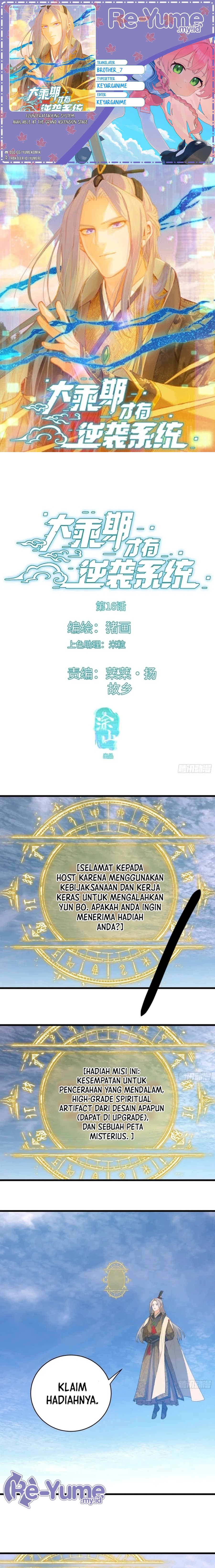 Counterattacking System Available At The Grand Ascension Stage Chapter 16 - halaman 1