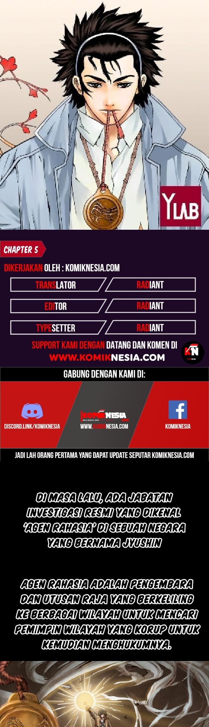 Covert Agent Chapter 5 - halaman 1