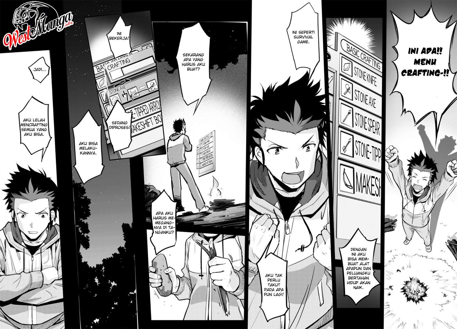 Craft Game no Nouryoku de Isekai Kouryaku!! Chapter 1.1 - halaman 20