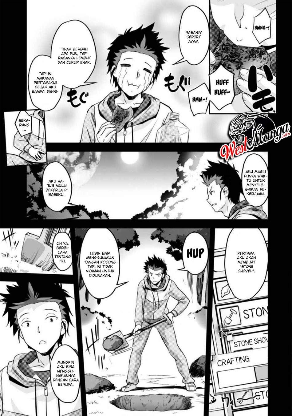 Craft Game no Nouryoku de Isekai Kouryaku!! Chapter 1.2 - halaman 18