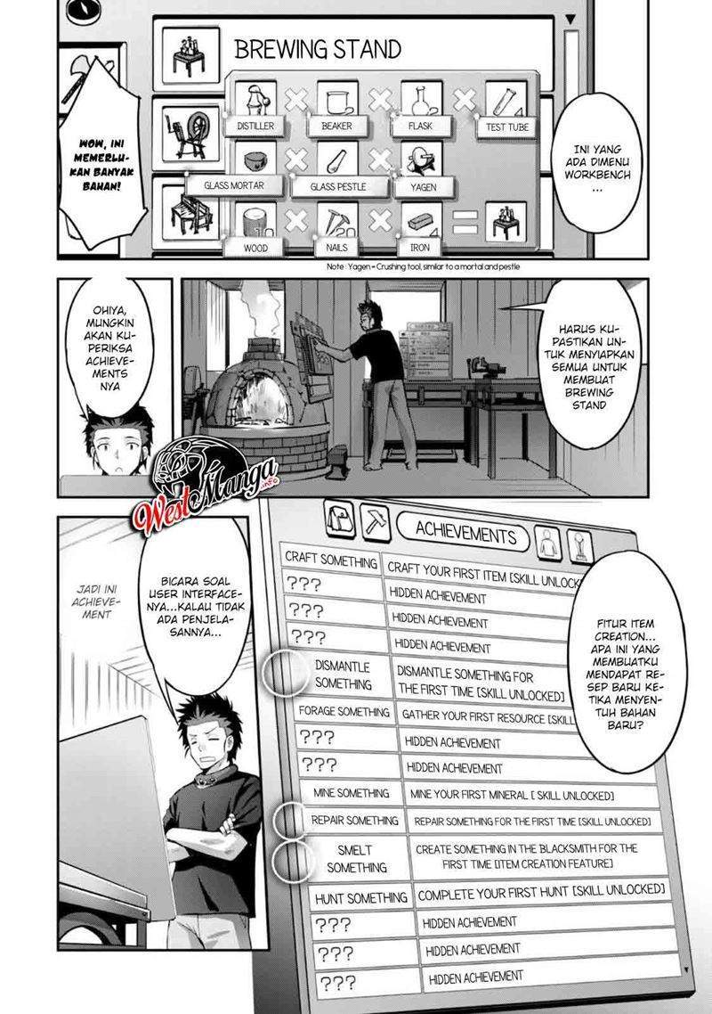 Craft Game no Nouryoku de Isekai Kouryaku!! Chapter 11 - halaman 7